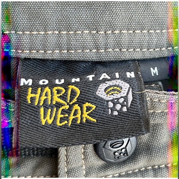 Mountain hardwear Men's Green Nylon Cargo Hiking Short Size M - Picture 7 of 8